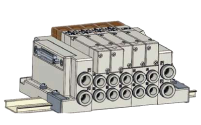 6D Din Rail Mount