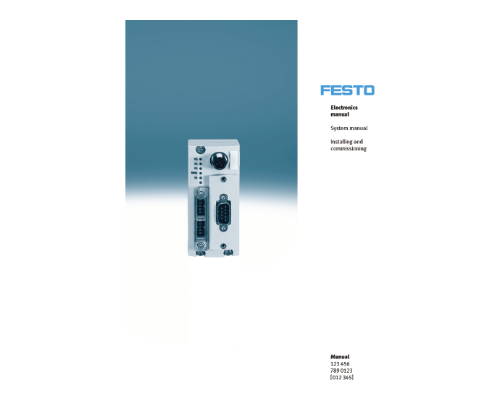 Festo Description of fieldbus module CTEU