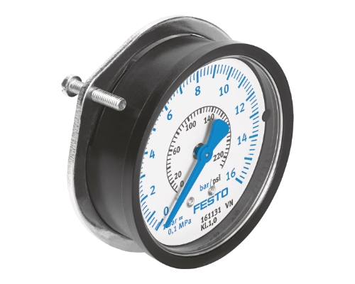 Festo Flanged precision pressure gauge FMAP, MAP